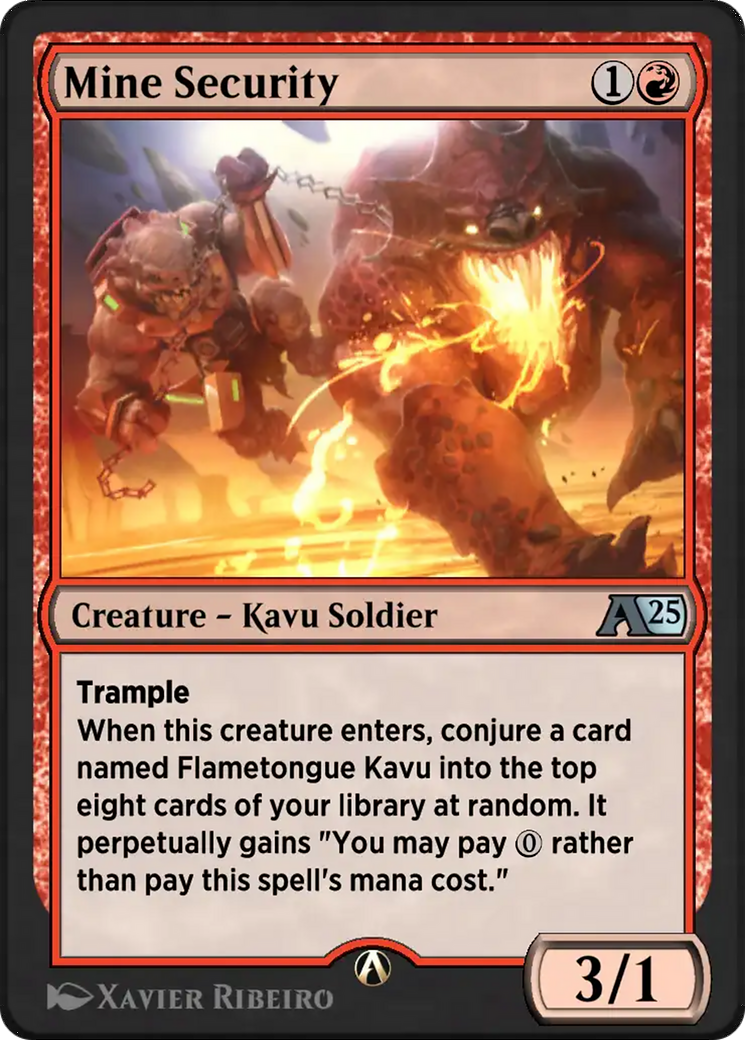 Mine Security card image