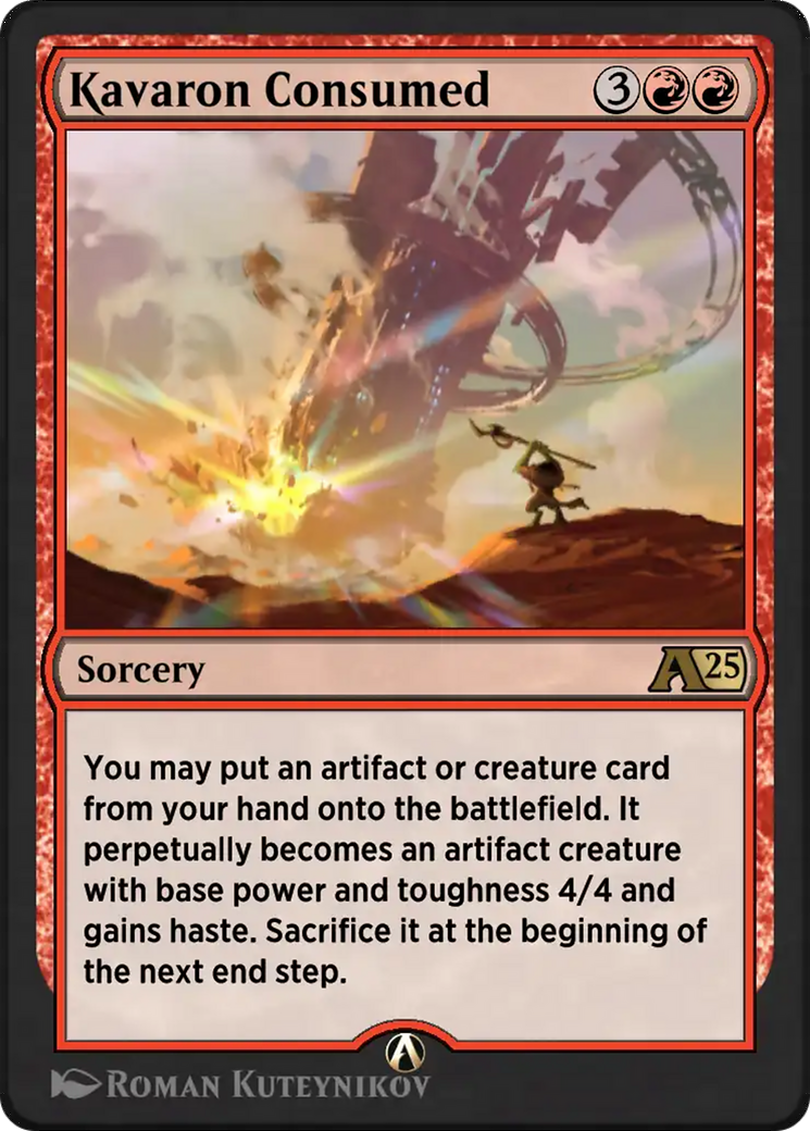 Kavaron Consumed card image