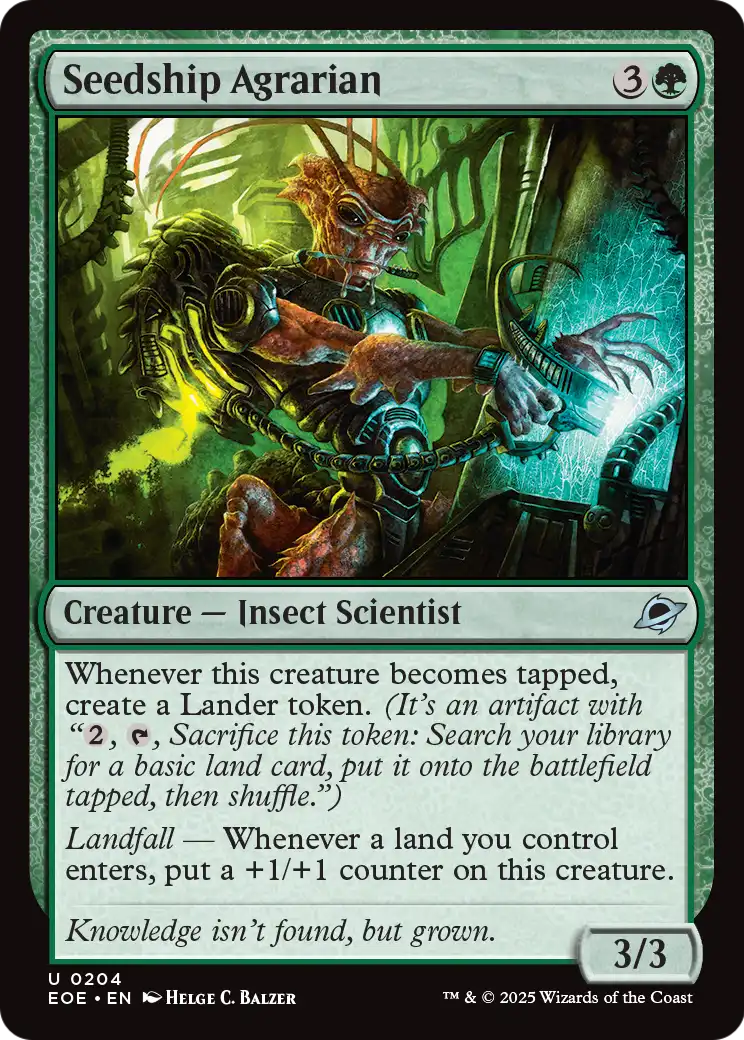 Seedship Agrarian card image