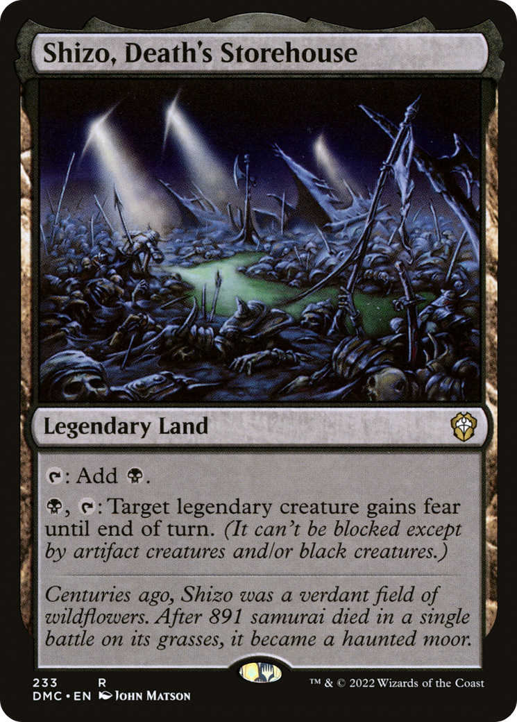 Shizo, Death's Storehouse card image