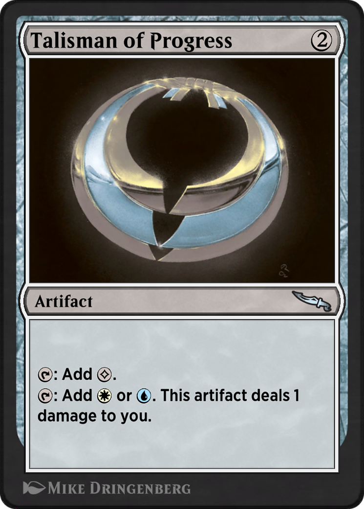 Talisman of Progress card image