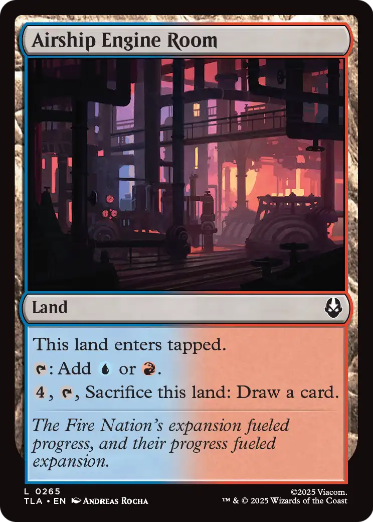 Airship Engine Room card image