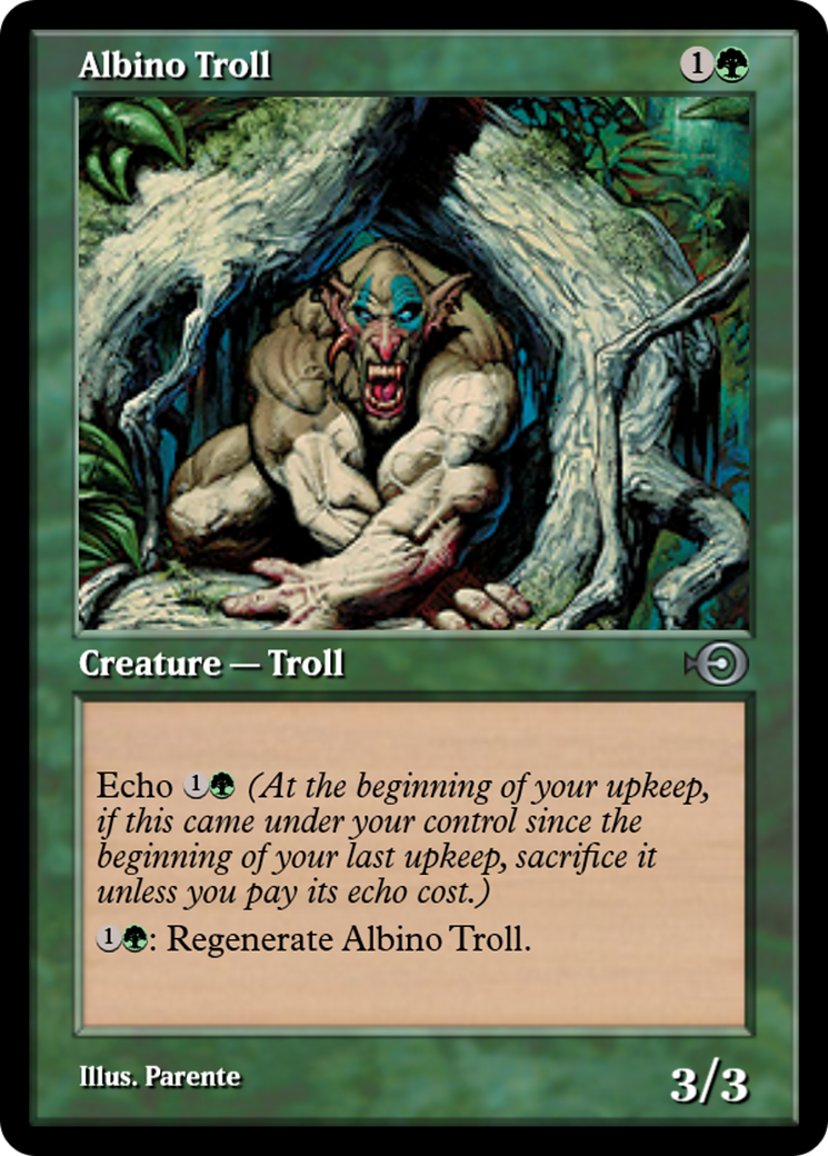 Albino Troll card image