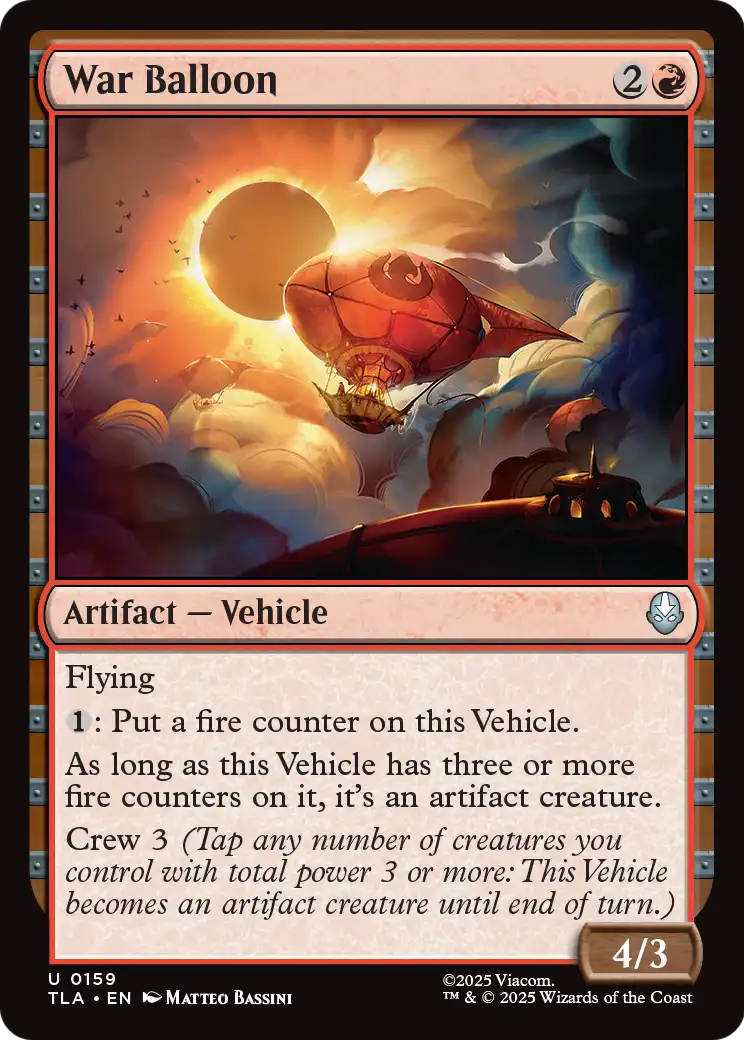 War Balloon card image