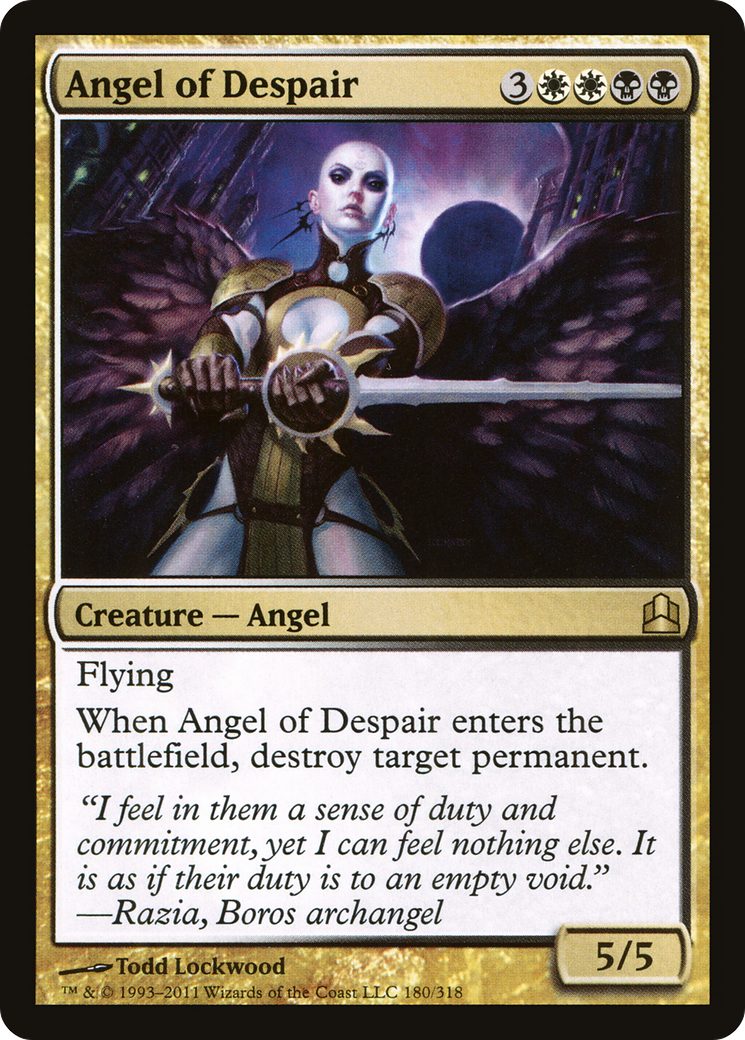 Angel of Despair card image