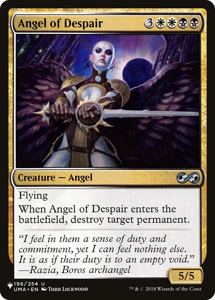 Angel of Despair card image