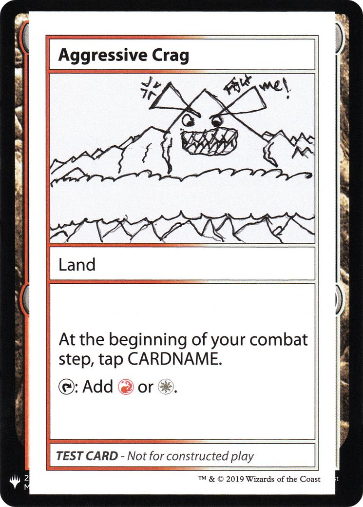 Aggressive Crag card image