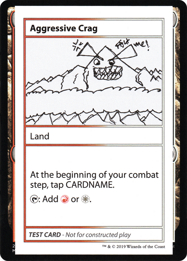 Aggressive Crag card image