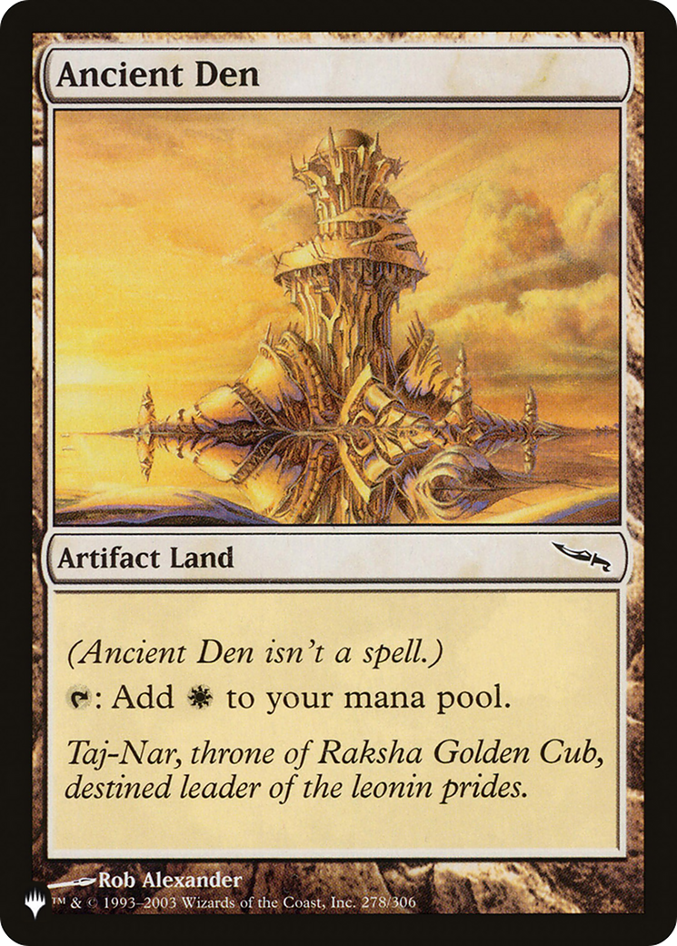 Ancient Den card image