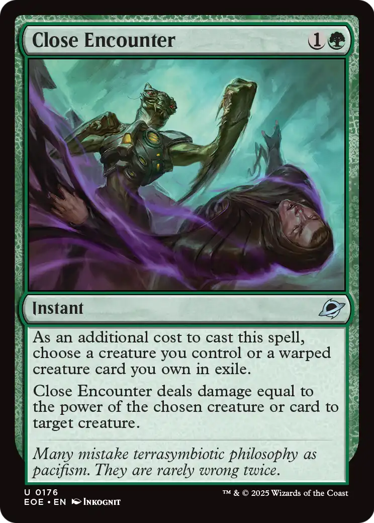 Close Encounter card image
