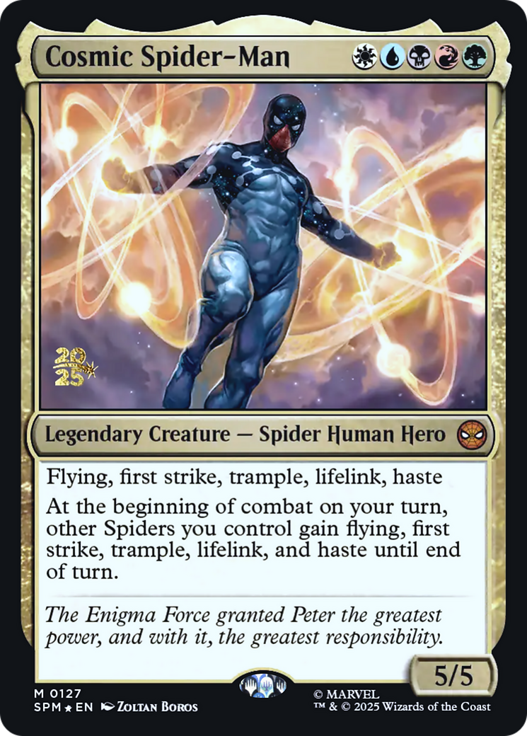 Cosmic Spider-Man card image