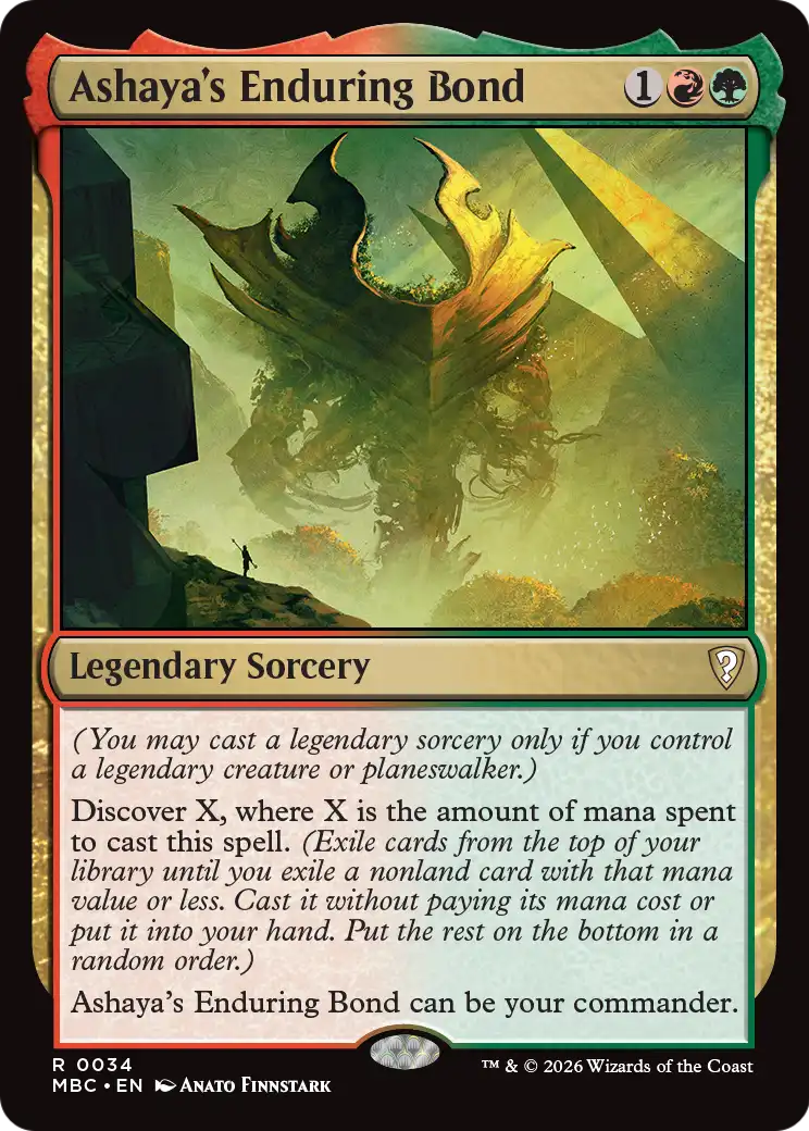 Ashaya's Enduring Bond card image