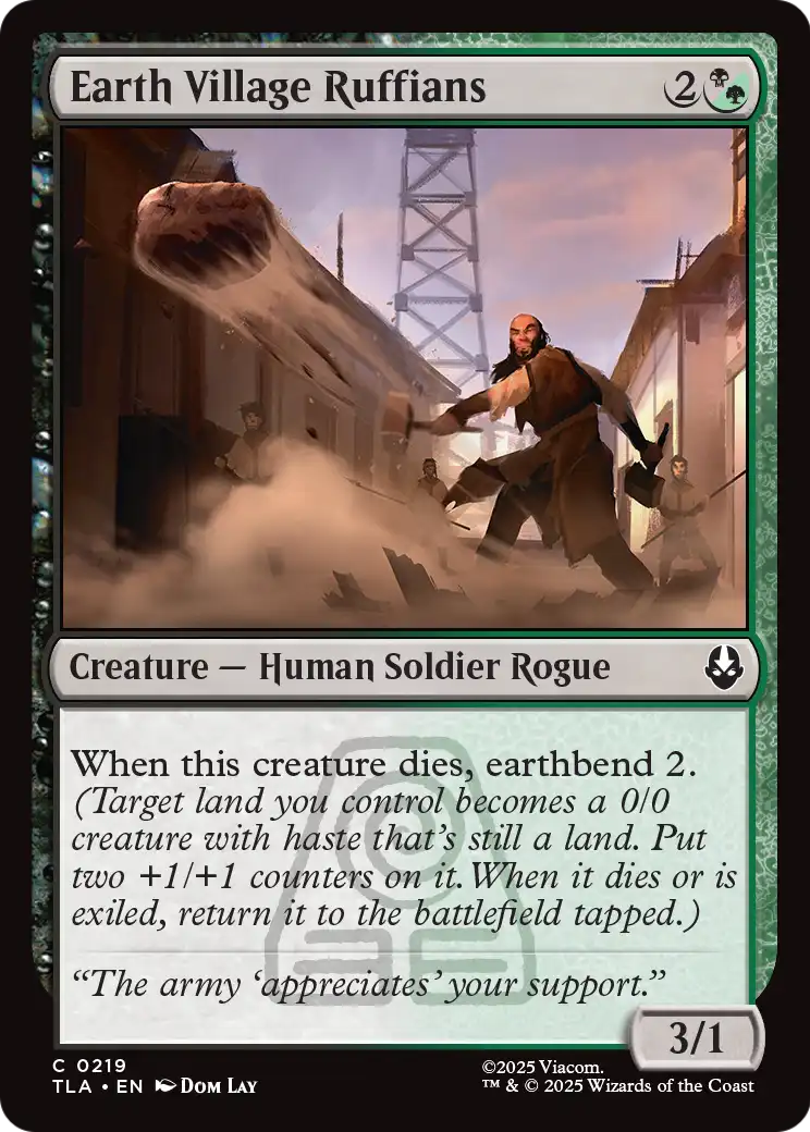 Earth Village Ruffians card image